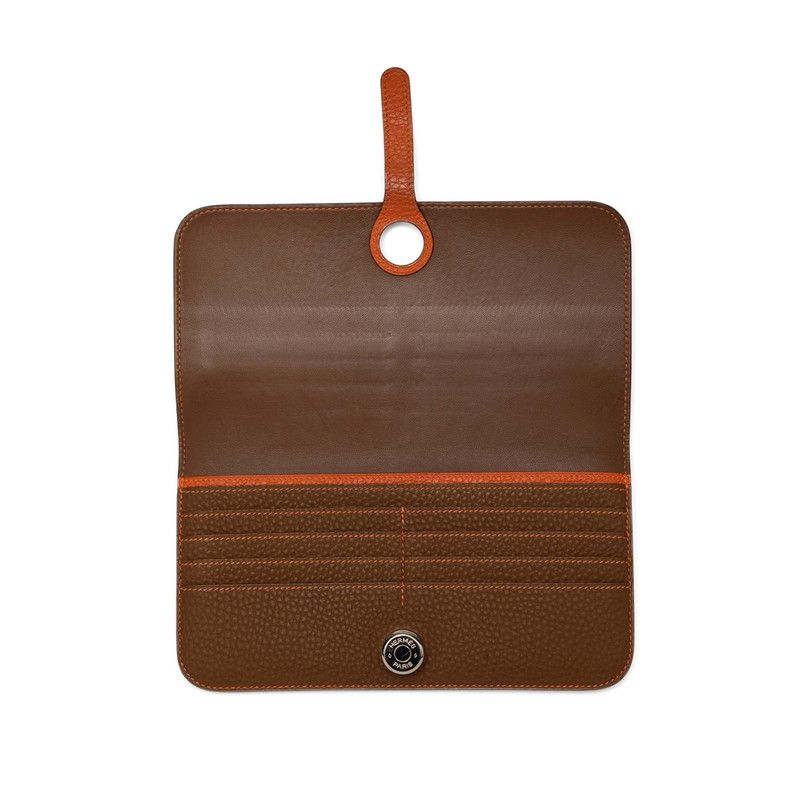 Hermes Dogon Duo GM Togo Long Wallet