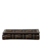 Fendi Zucca Canvas Leather Wallet