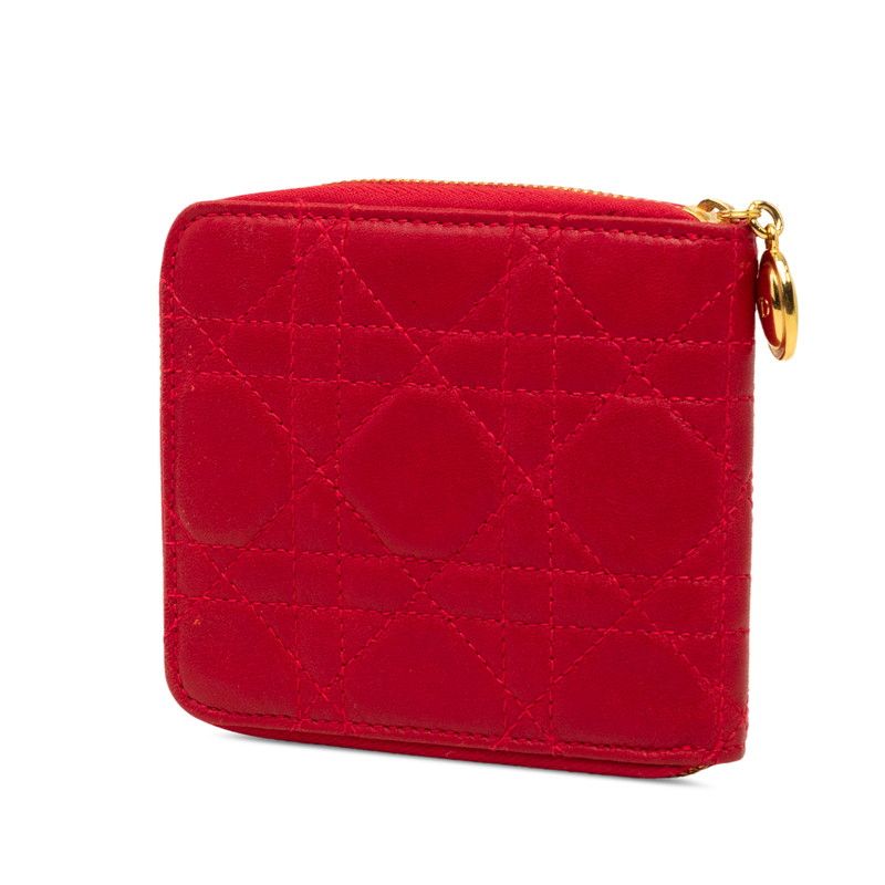 Dior Cannage Lambskin Wallet