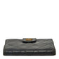 Chanel Coco Mark Bicolor Leather Wallet
