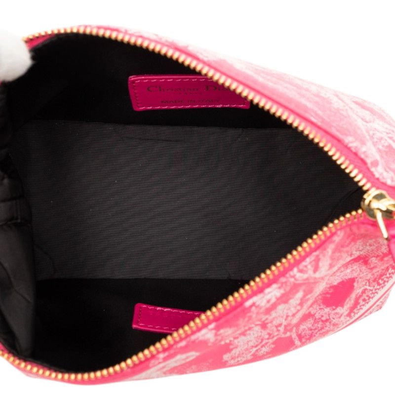 Dior Dioriviera Nomad Pouch Toile de Jouy Leather Shoulder Bag
