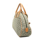 Dior Trotter Double Saddlebag Jacquard Canvas Handbag
