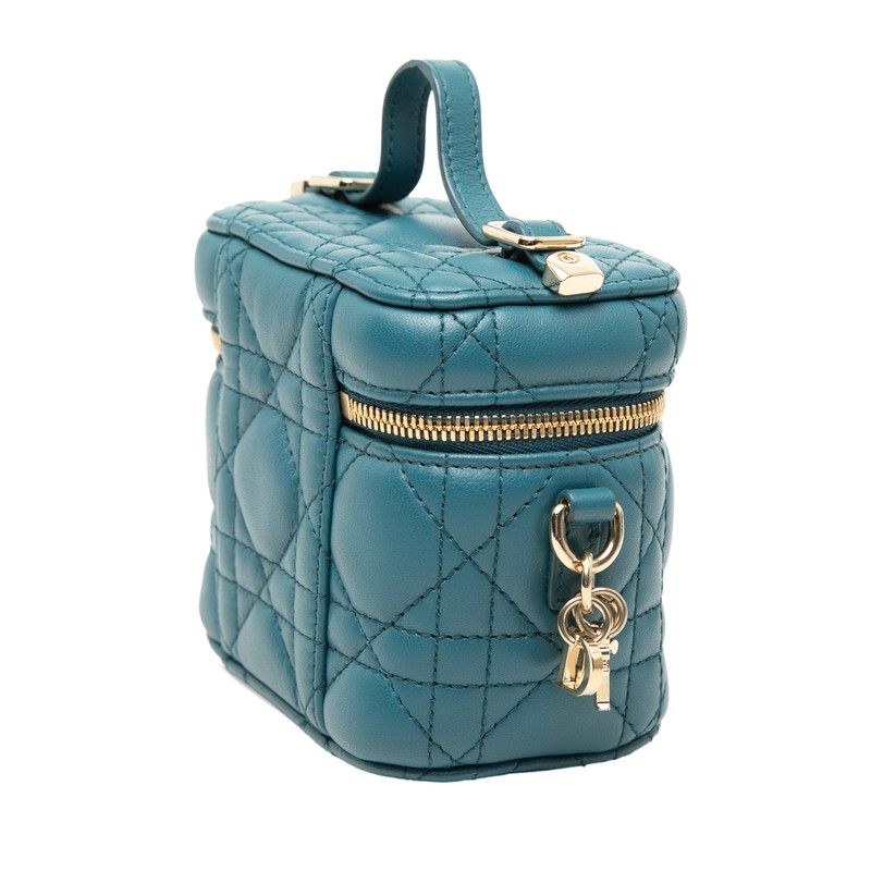 Dior Micro Cannage Lambskin Shoulder Bag