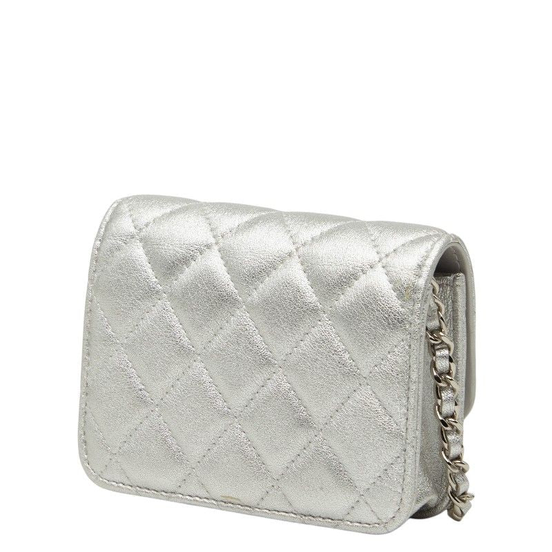 Chanel Mini Matelasse Leather Shoulder Bag