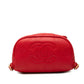 CHANEL CC Filigree Caviar Skin Backpack