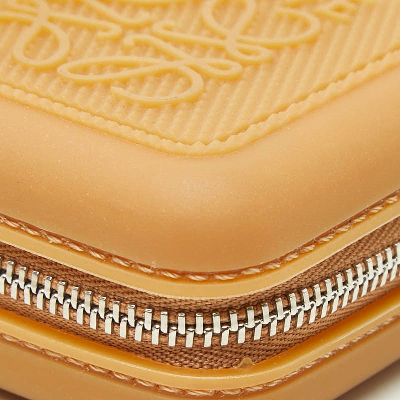Loewe Anagram Rubber Leather Coin Case