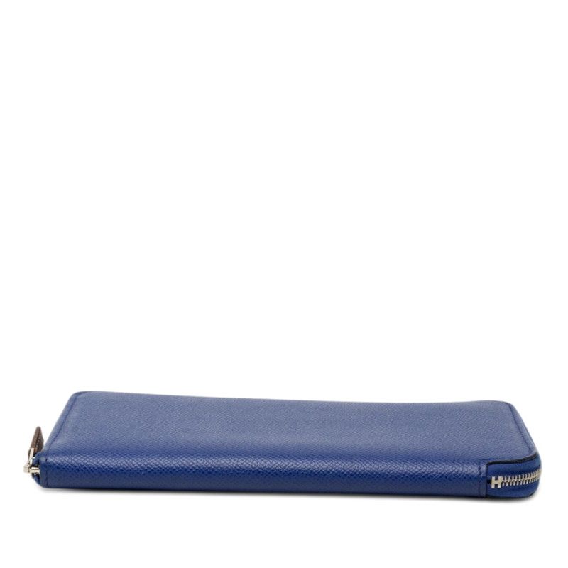 Hermes Azap Long SilkIn Leather Long Zipper Wallet