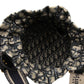 Dior Oblique Wicker Rattan Canvas Leather Bucket Bag
