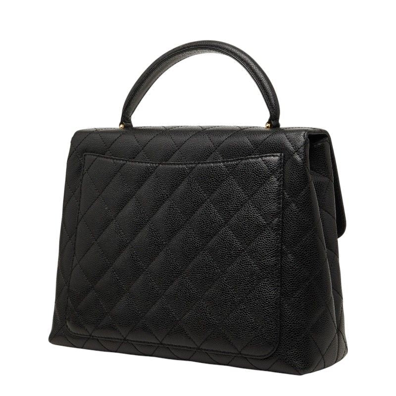 Chanel Coco Mark Matelasse Caviar Skin Handbag