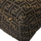 FENDI Zucca Canvas Leather Tote Bag