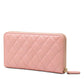 Chanel Caviar Leather Long Zip Wallet