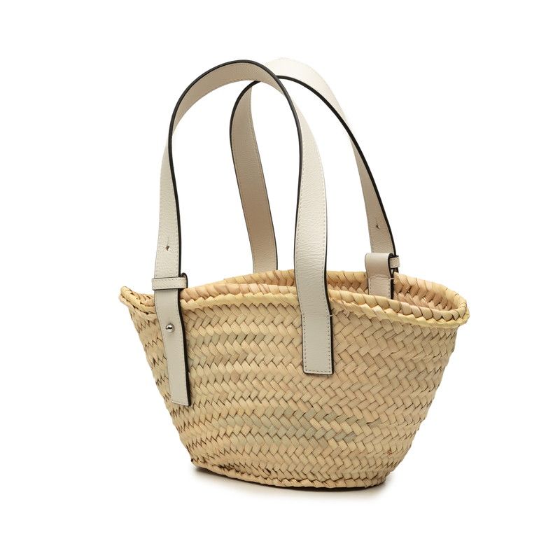 Loewe Anagram Raffia Handbag