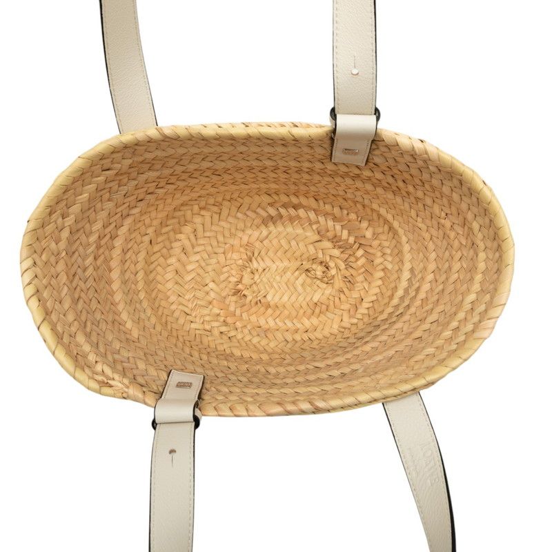 Loewe Anagram Raffia Handbag