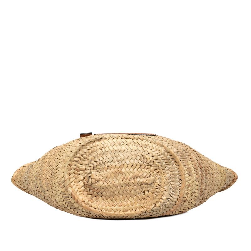 Loewe Anagram Raffia Handbag