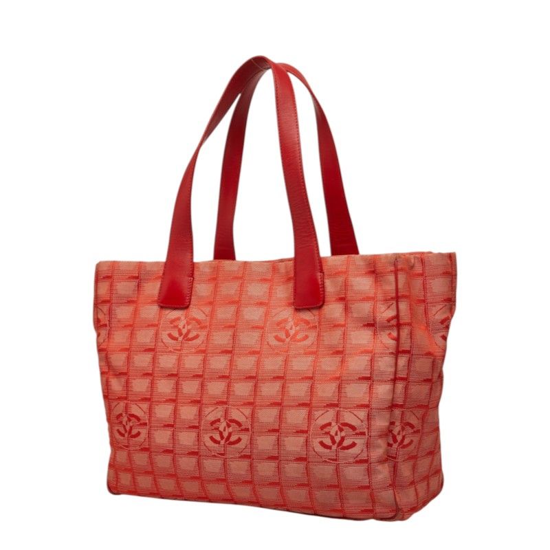 Chanel Coco Mark New Travel Line Nylon Tote Bag
