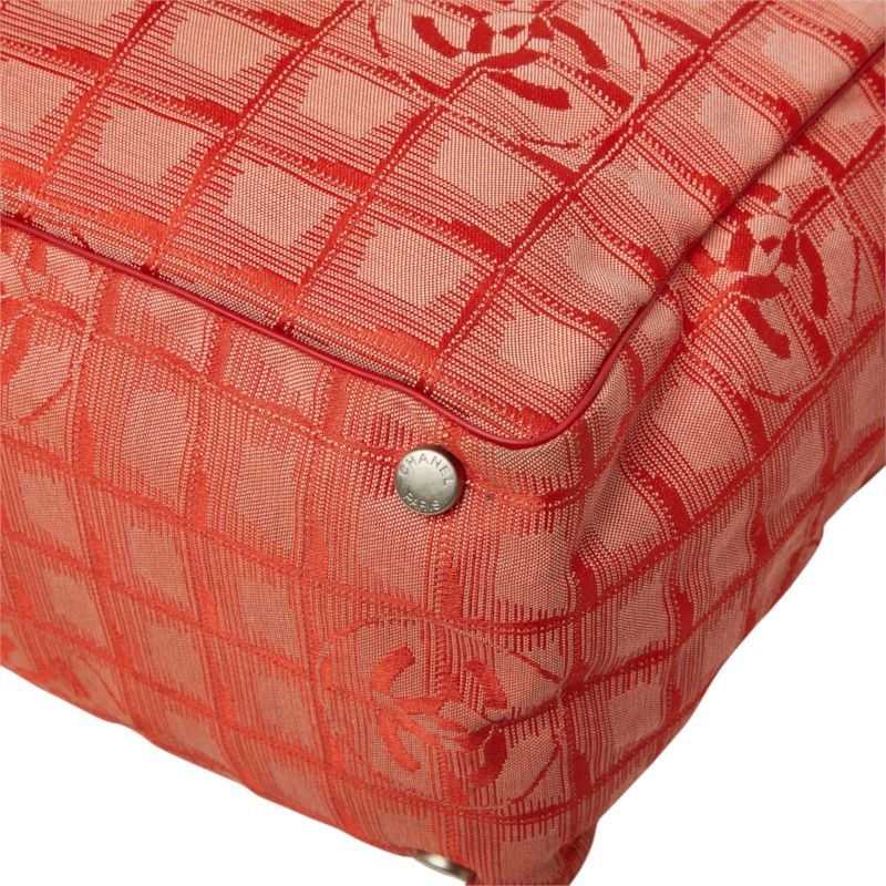 Chanel Coco Mark New Travel Line Nylon Tote Bag