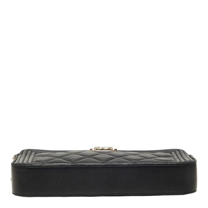 Chanel Boy Chanel Lambskin Shoulder Bag