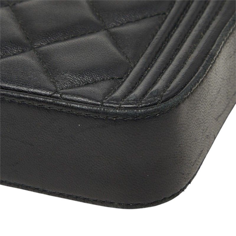 Chanel Boy Chanel Lambskin Shoulder Bag