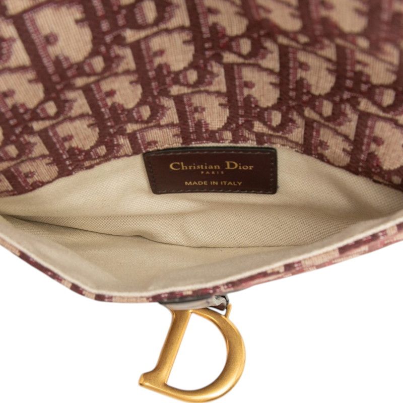 Dior Oblique Trotter Saddle belt bag