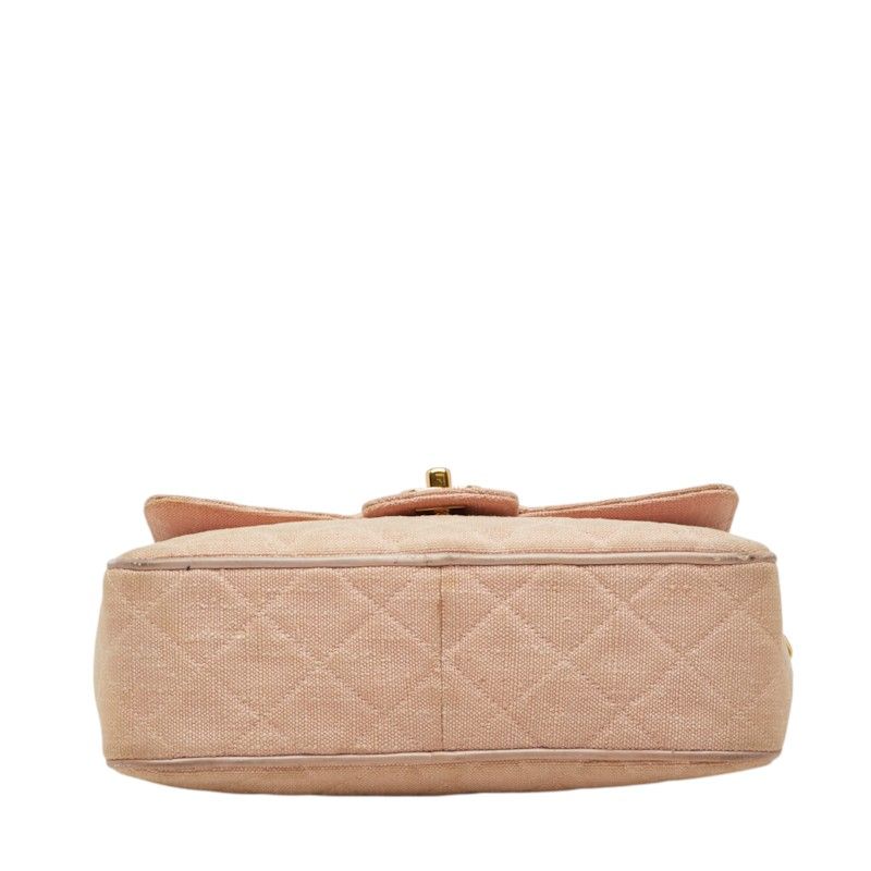 CHANEL Caviar Leather Quilted Chain Shoulder Bag