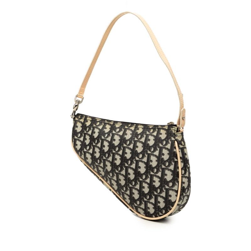 Dior Trotter Saddle PVC Shoulder Bag
