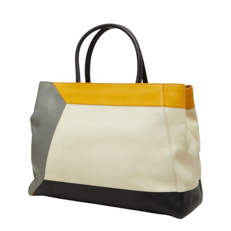FENDI 2Jours Leather 2way Handbag
