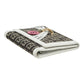 Fendi Zucchino Canvas Leather Trifold Wallet