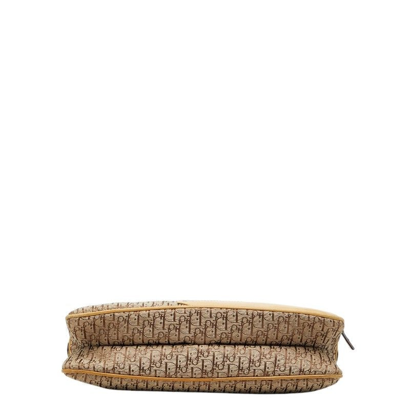 Dior Trotter Straight Chic Canvas Leather Shoulder Bag