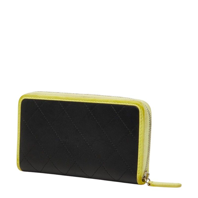 Chanel Matelasse Leather Long Wallet