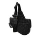 Dior Oblique Saddle canvas leather shoulder bag