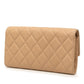 CHANEL Caviar Leather Long Wallet