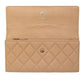 CHANEL Caviar Leather Long Wallet