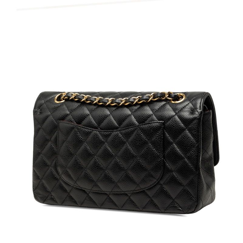 Chanel Coco Mark Matelasse Caviar Skin Shoulder Bag