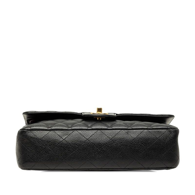 Chanel Coco Mark Matelasse Caviar Skin Shoulder Bag
