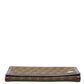 Fendi Zucca Canvas Leather Long Wallet