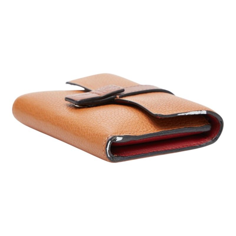 Loewe Anagram Vertical Wallet Small Trifold Wallet