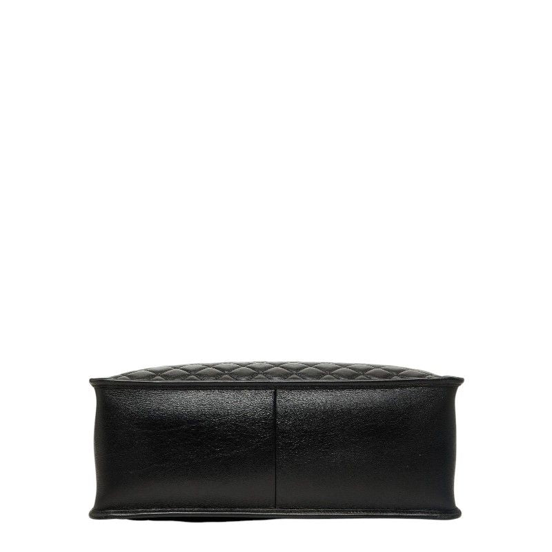 Chanel Matelasse Coco Mark Leather Tote Bag