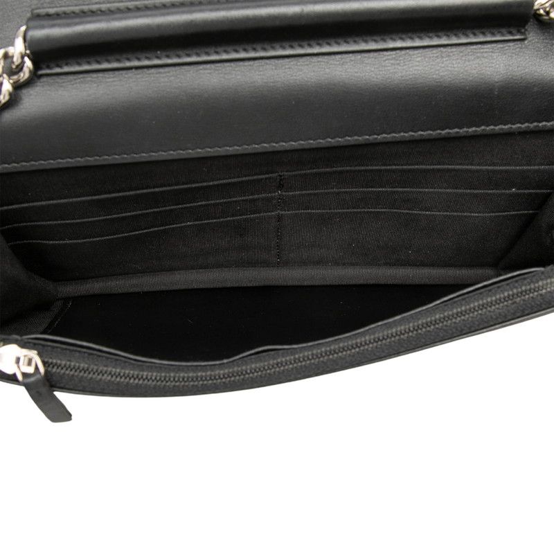 Chanel Boy Chanel Caviar Leather Chain Wallet
