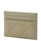 Dior Caro Freesia Leather Card Case