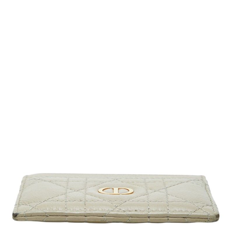 Dior Caro Freesia Leather Card Case