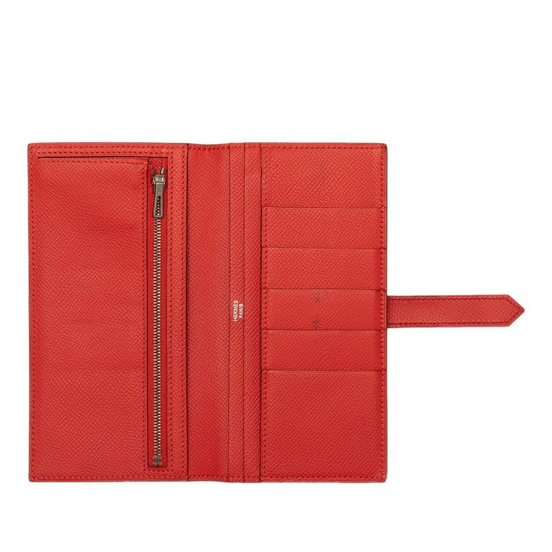 Hermes Bearn Soufflet Long Wallet Epsom Leather