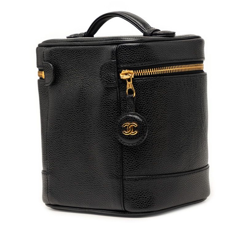 Chanel Caviar Skin Vanity Bag