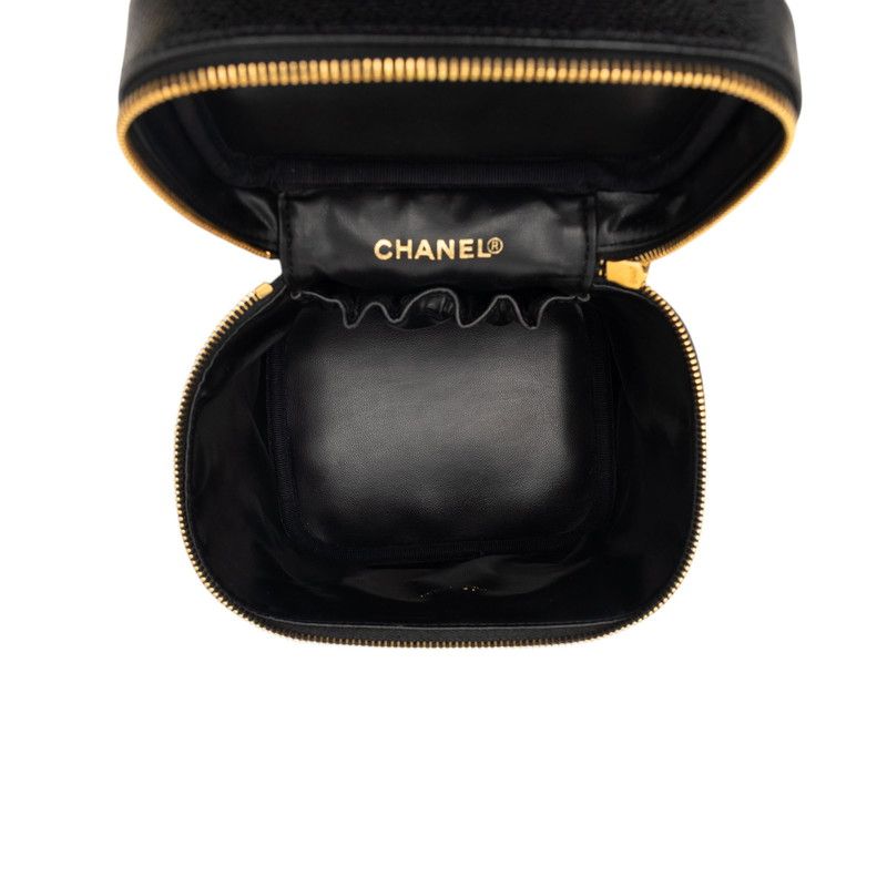 Chanel Caviar Skin Vanity Bag