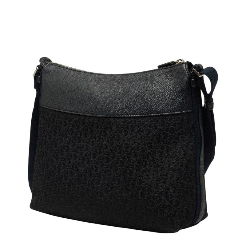 Dior Street Chic Trotter Mixed Material Shoulder Bag