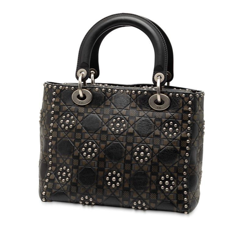 Dior Lady Dior Cannage Calfskin 2way Bag