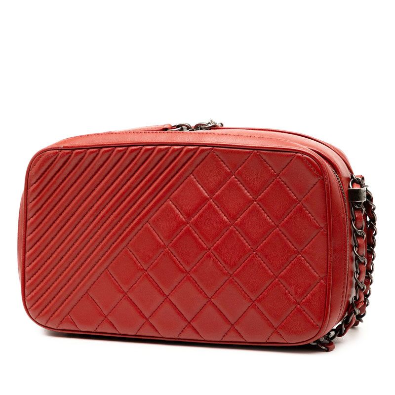 Chanel Matelasse Coco Boy Lambskin Camera Bag