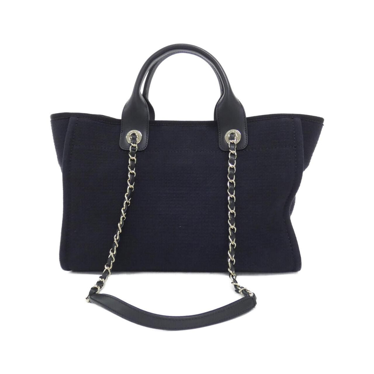 Chanel Deauville Mixed Fiber Shoulder Bag