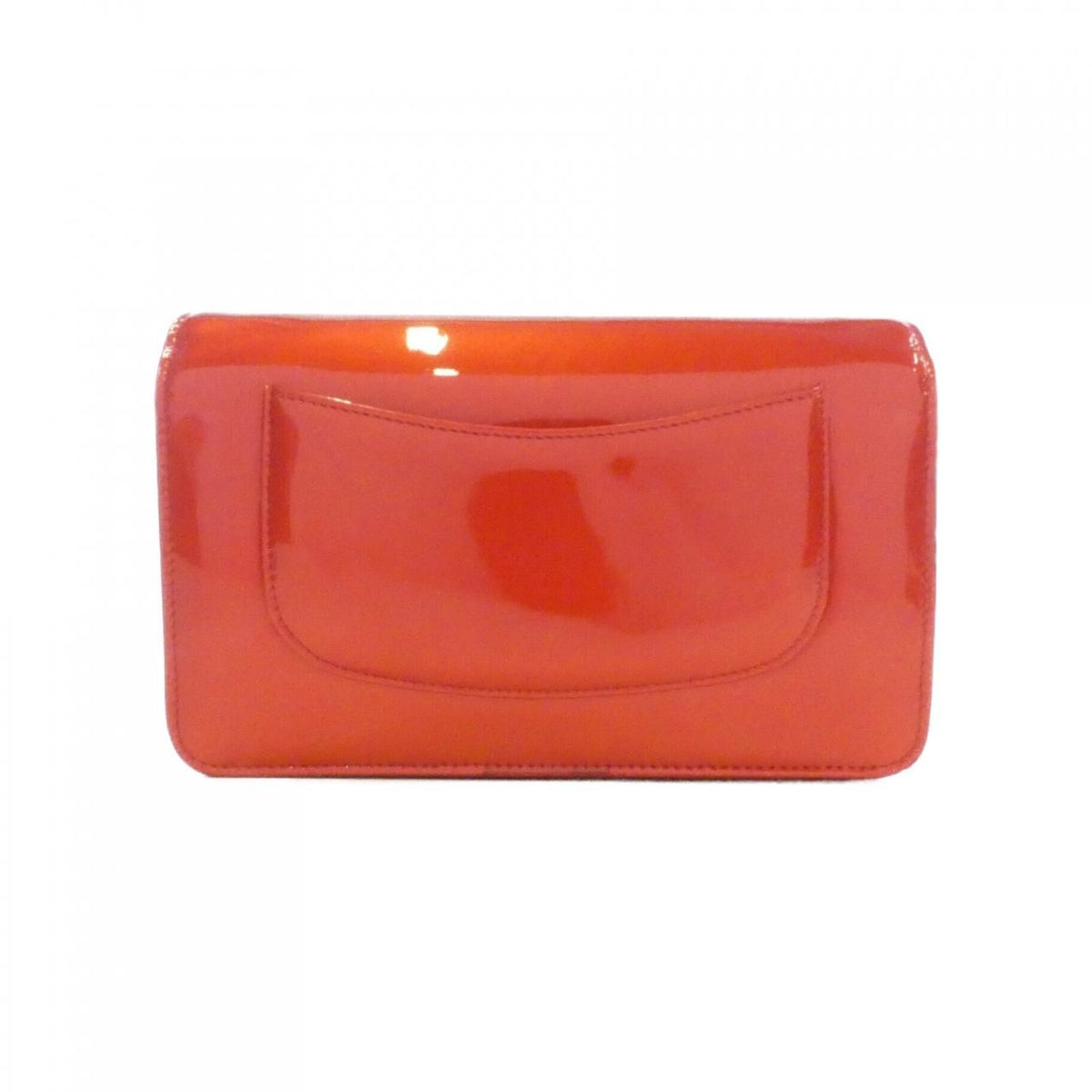 Chanel Patent Leather Chain Wallet