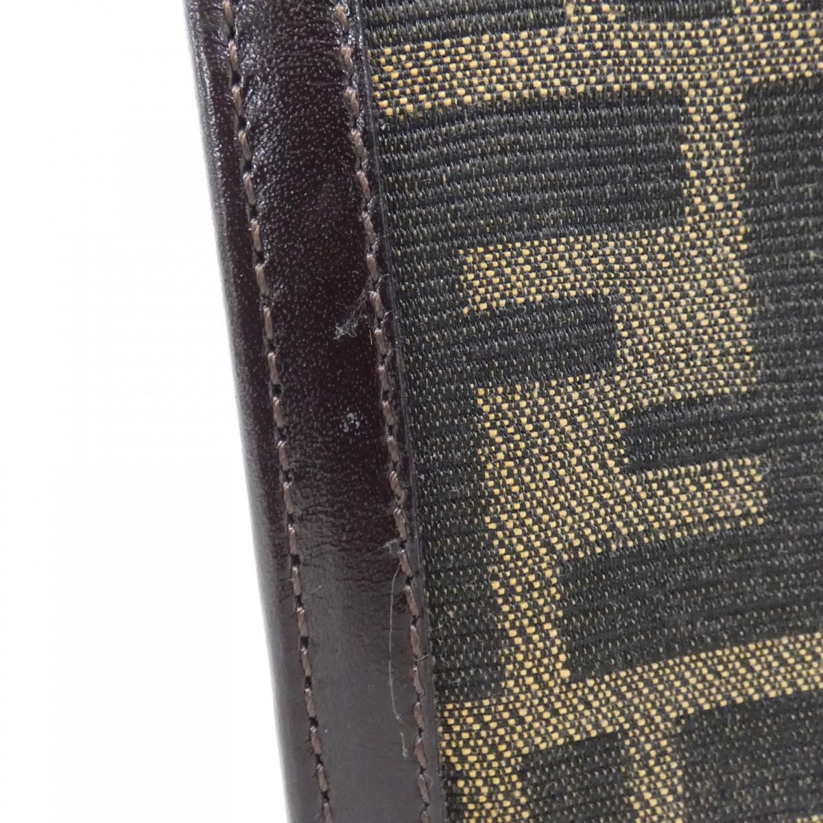 Fendi Canvas Calf Wallet