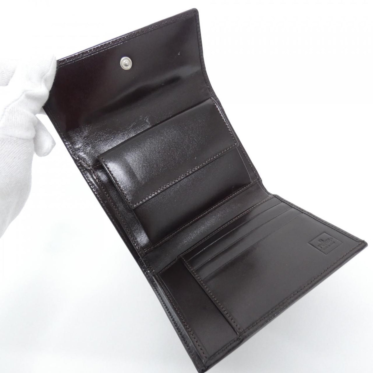 Fendi Canvas Calf Wallet